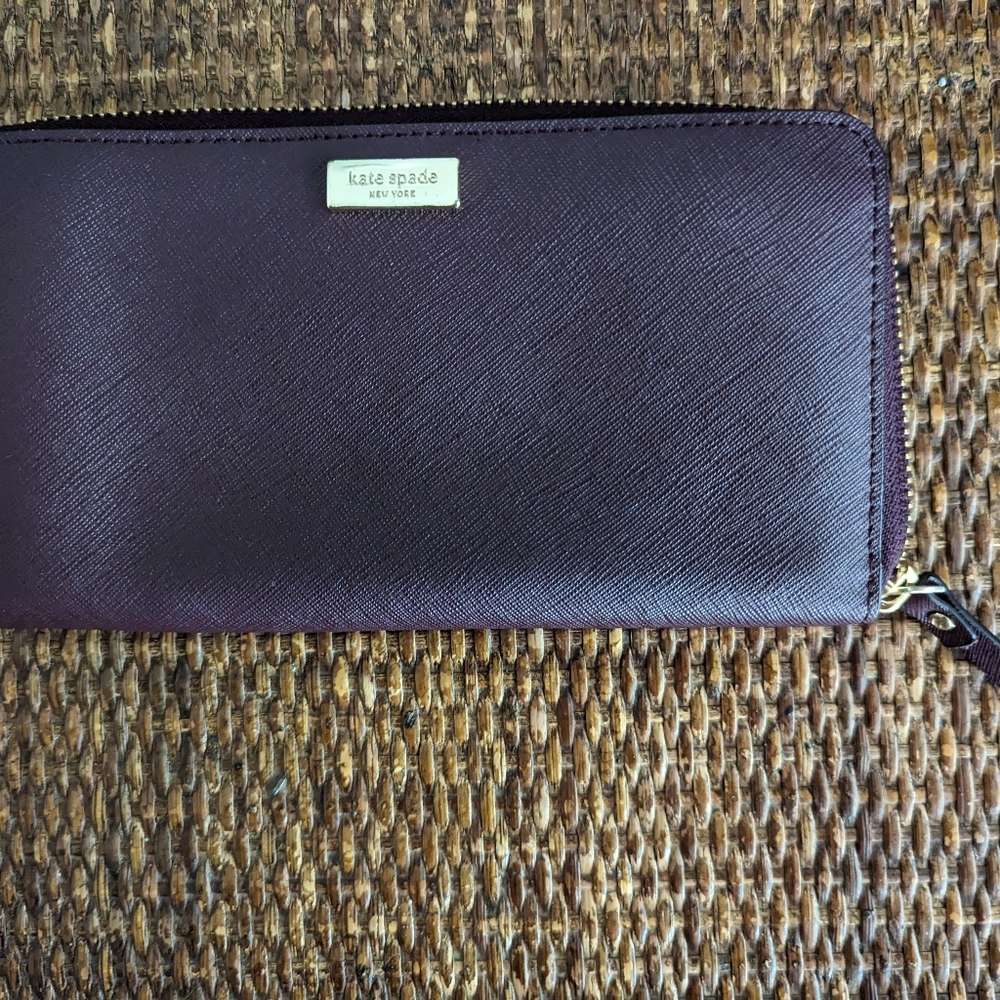 Burgundy Kate Spade Wallet
